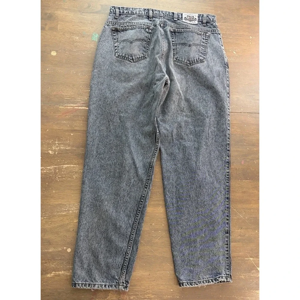Vintage Levi's Silvertab Jeans Mens 38x32 Acid Stone Wash Fade Grunge Baggy